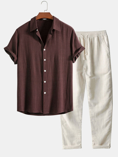 Bruno™ | Conjunto de lino elegante