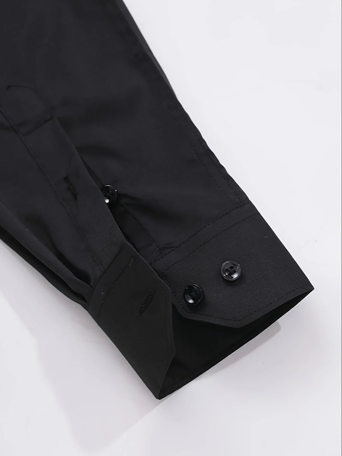Byron™ – Camisa de manga larga para caballero, de estilo elegante con cierre de botones al frent