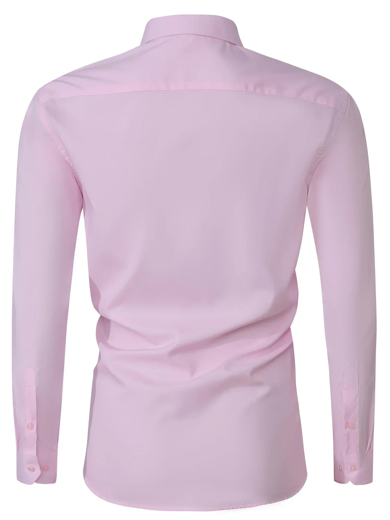 Byron™ – Camisa de manga larga para caballero, de estilo elegante con cierre de botones al frent