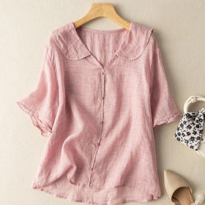 Adele™ | Blusa elegante y fresca de lino