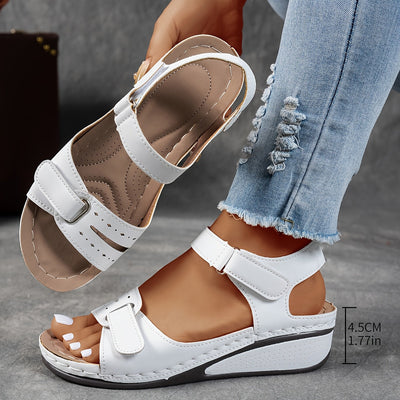 Célima™ - Sandalias Ortopédicas de Piel con Suela Ergonómica