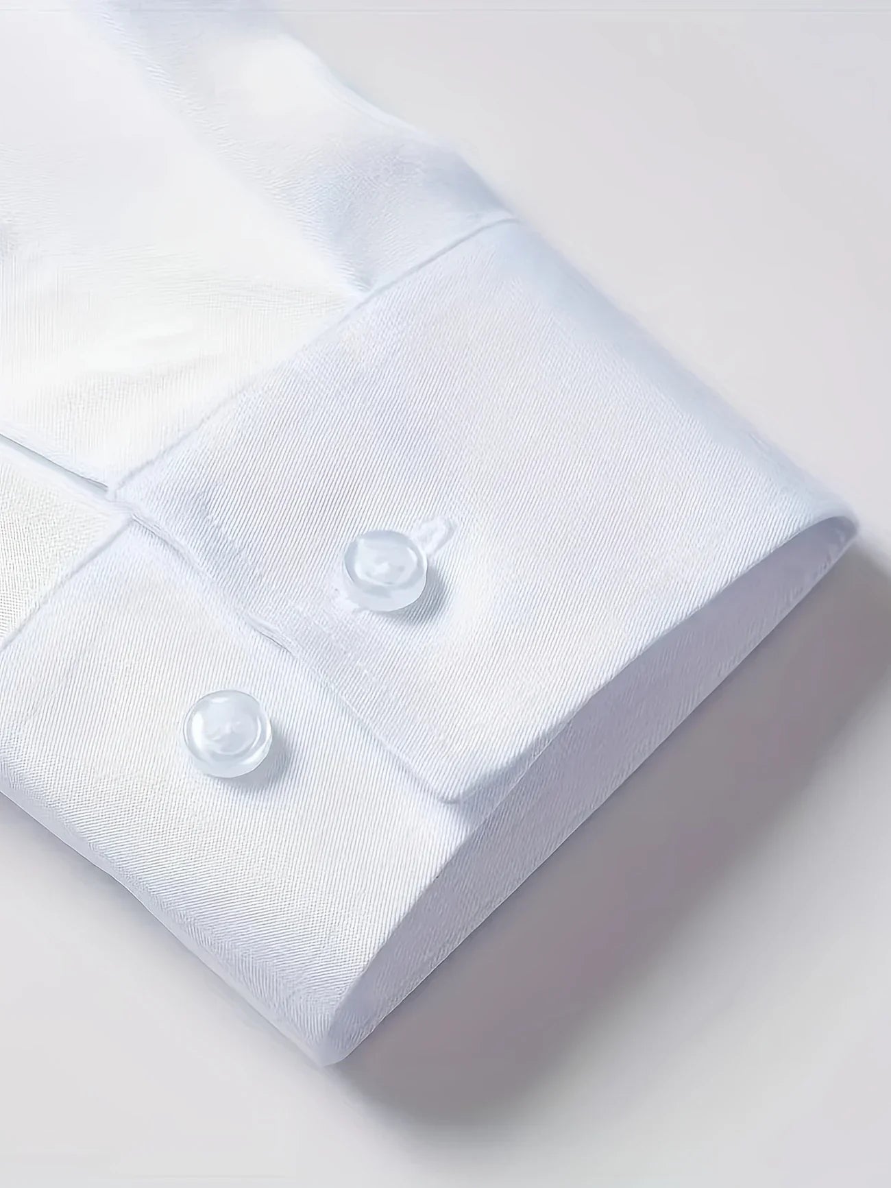 Byron™ – Camisa de manga larga para caballero, de estilo elegante con cierre de botones al frent