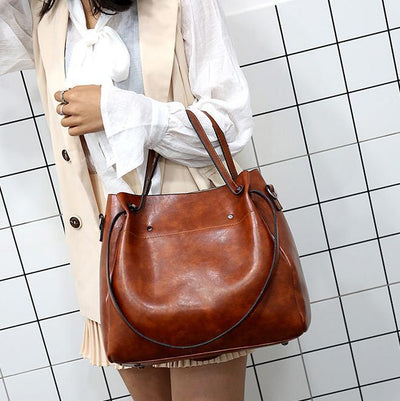 Elin™ | Bolso Vintage de Cuero en 4 Partes