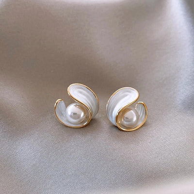 Pendientes Antoinette con Ópalo Blanco