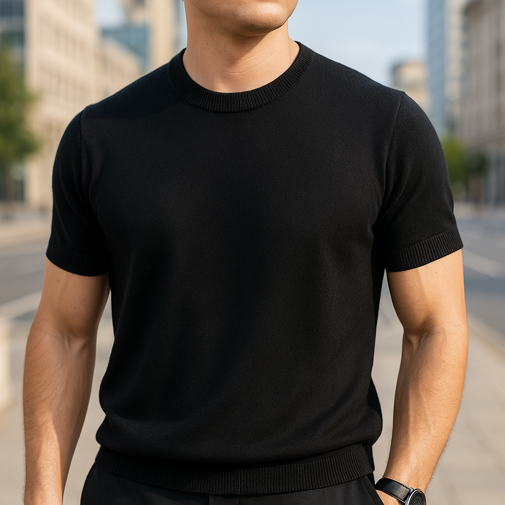 Gael™ | Camiseta elegante de manga corta para caballero