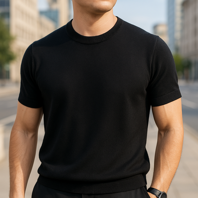 Gael™ | Camiseta elegante de manga corta para caballero