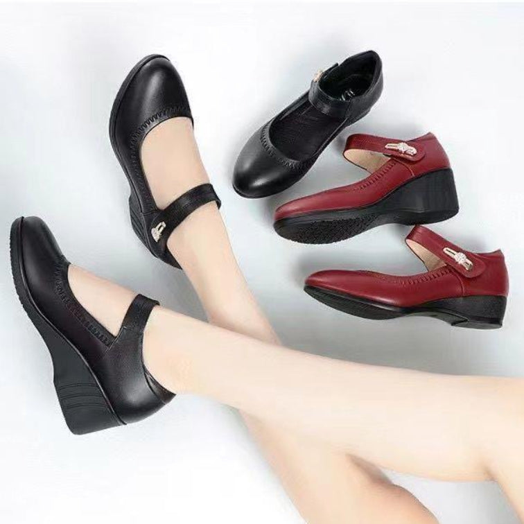 Zapatos de piel premium con suela blanda – Edición 2025