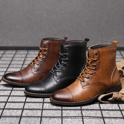 Claude™ | Botas de Cuero Clásicas