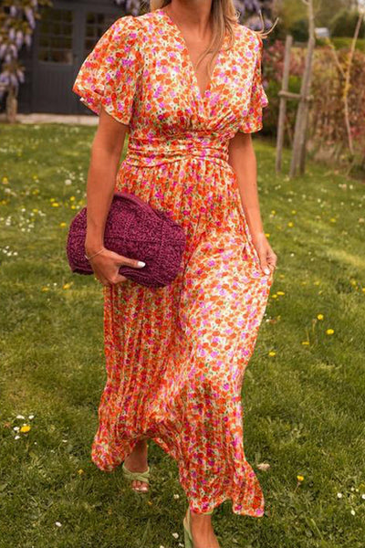 Mariella™ | Vestido largo con flores y estilo romántico para un look ligero y femenino