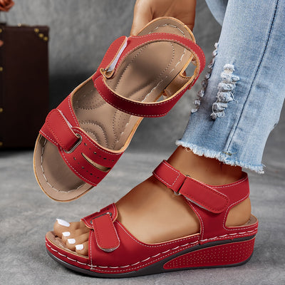 Célima™ - Sandalias Ortopédicas de Piel con Suela Ergonómica