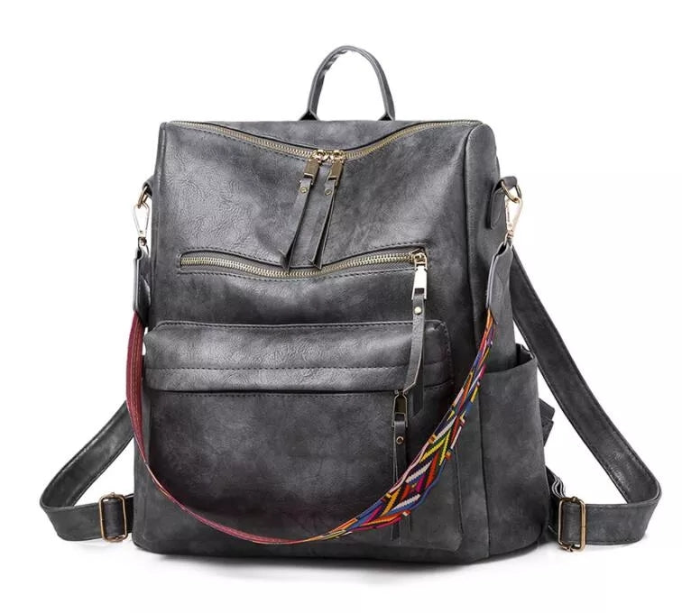 Linnéa™ | Mochila de Cuero con Gran Capacidad