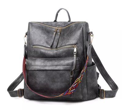 Linnéa™ | Mochila de Cuero con Gran Capacidad