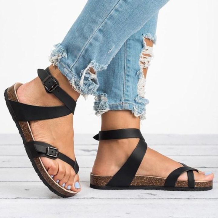 Cancún™ - Sandalias de Corcho con Correa