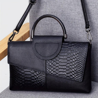 Celeste™ | Bolso de Lujo con Estilo Cocodrilo