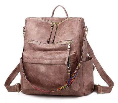 Linnéa™ | Mochila de Cuero con Gran Capacidad