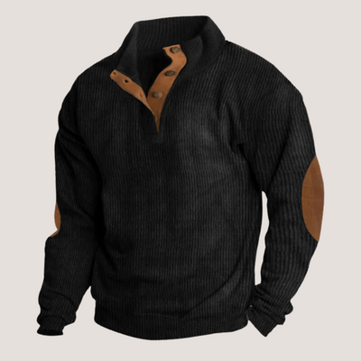 Eduardo™ | Sudadera de Pana con Cuello