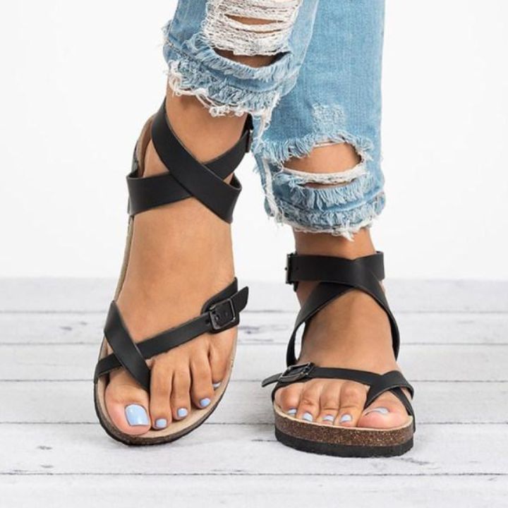 Cancún™ - Sandalias de Corcho con Correa