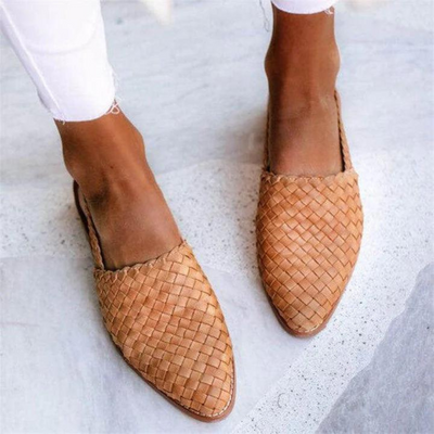 Claire™ | Sandalias planas hechas a mano, elegantes y cómodas