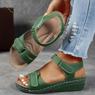 Célima™ - Sandalias Ortopédicas de Piel con Suela Ergonómica