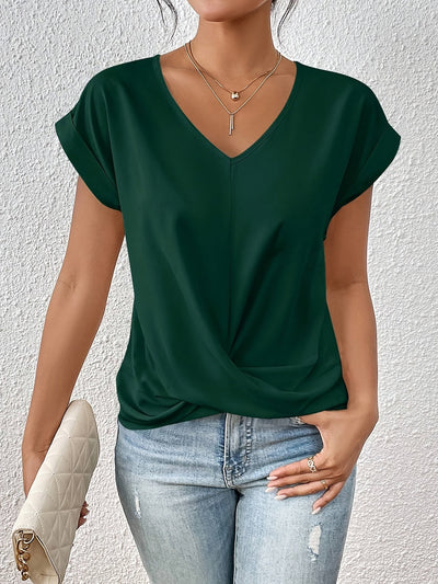 Cleo™ | Camiseta Casual con Escote