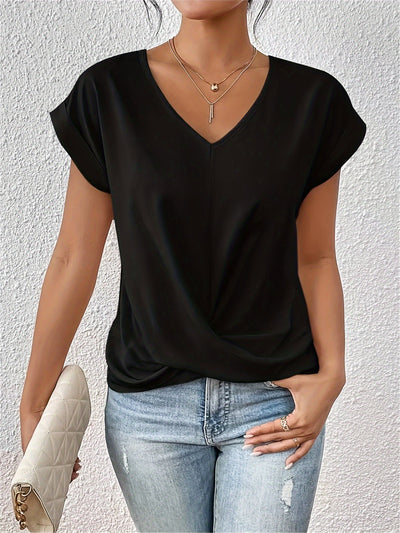 Cleo™ | Camiseta Casual con Escote