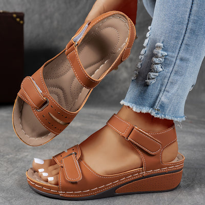 Célima™ - Sandalias Ortopédicas de Piel con Suela Ergonómica