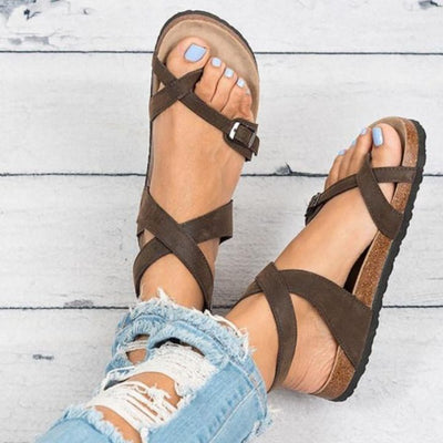 Cancún™ - Sandalias de Corcho con Correa