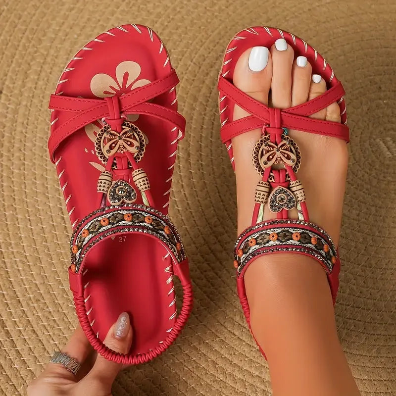 Isabel™ - Sandalias Ortopédicas de Piel con Suela Ergonómica