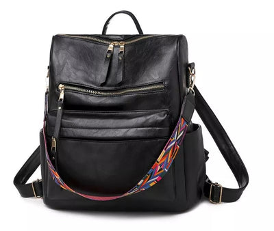 Linnéa™ | Mochila de Cuero con Gran Capacidad
