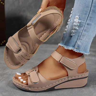 Célima™ - Sandalias Ortopédicas de Piel con Suela Ergonómica