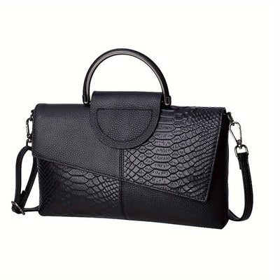 Celeste™ | Bolso de Lujo con Estilo Cocodrilo