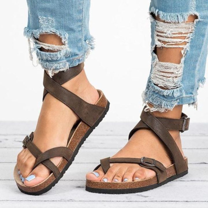 Cancún™ - Sandalias de Corcho con Correa