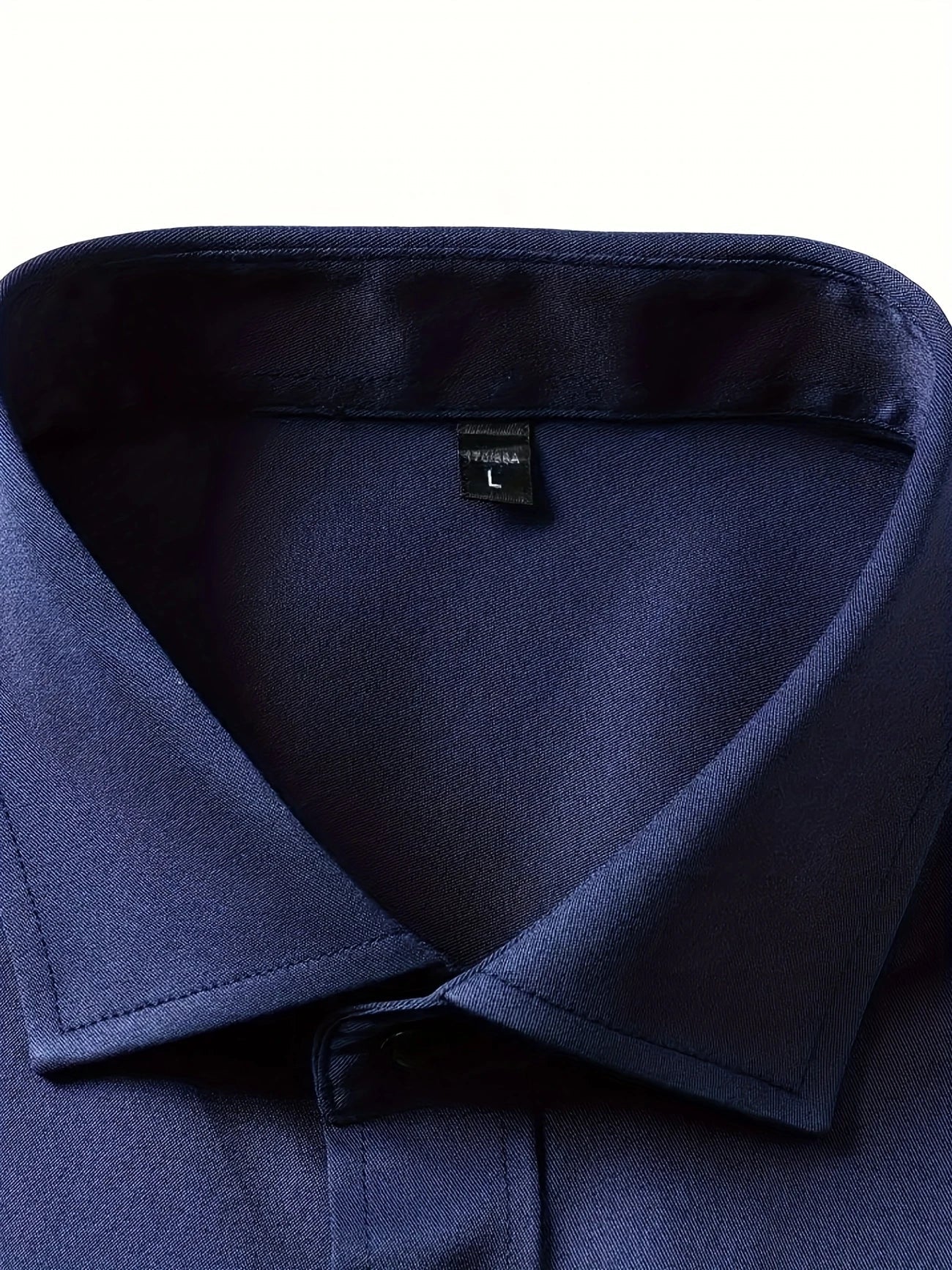 Byron™ – Camisa de manga larga para caballero, de estilo elegante con cierre de botones al frent