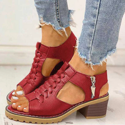 Ouida™ | Sandalias Elegantes con Tacón Alto