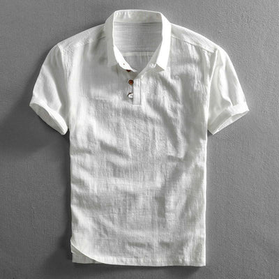Amalfi™ | Polo de Lino Atemporal