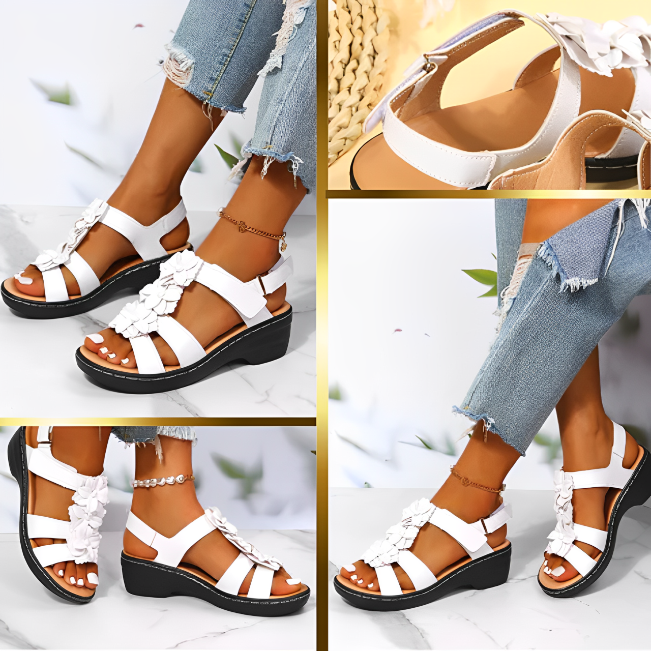 Elsa™ - Sandalias Ortopédicas con Suela Ergonómica
