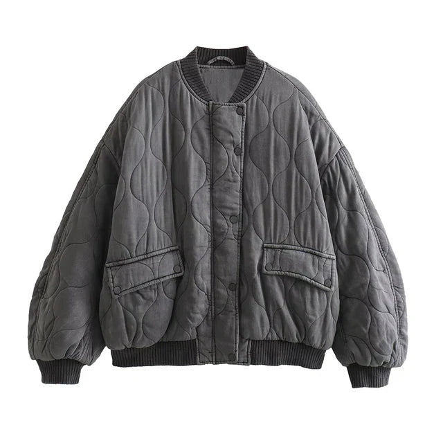 Camila | Chaqueta bomber holgada