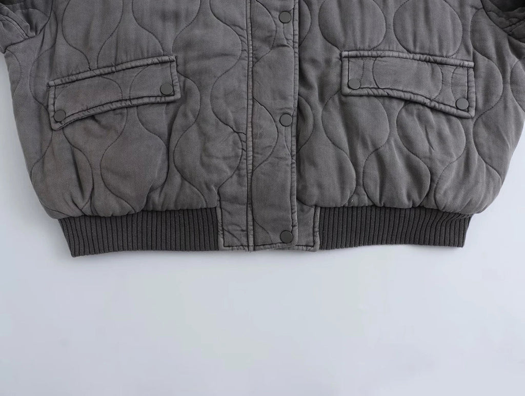 Camila | Chaqueta bomber holgada