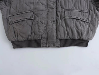 Camila | Chaqueta bomber holgada