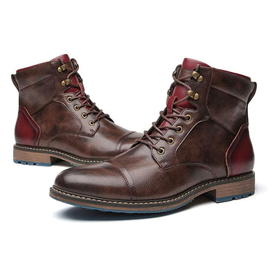 Aaron™ | Botas Oxford Premium de Cuero Hechas a Mano