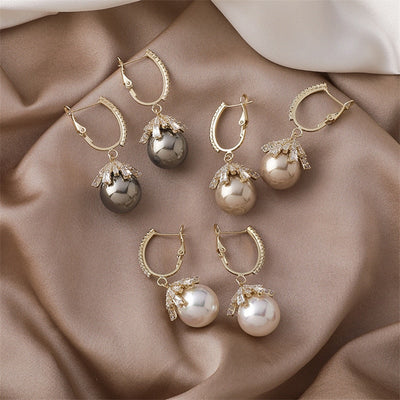 Pendientes Malia Colgantes con Perlas