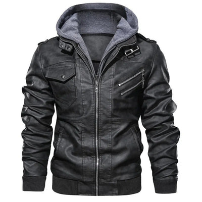 Isaac™ | Chamarra de Invierno de Cuero
