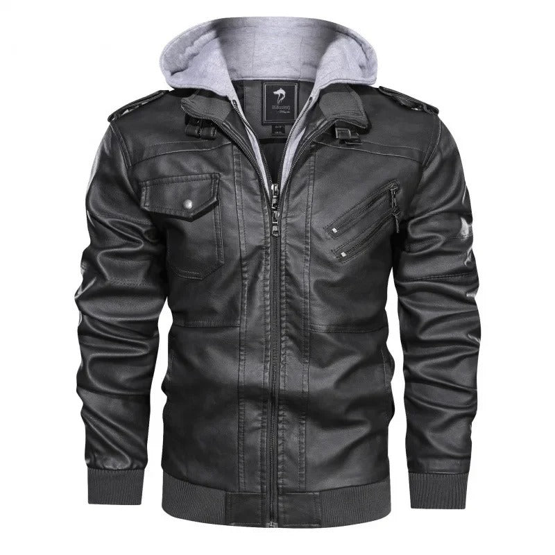 Isaac™ | Chamarra de Invierno de Cuero