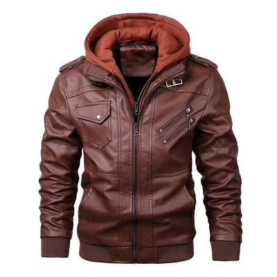 Isaac™ | Chamarra de Invierno de Cuero