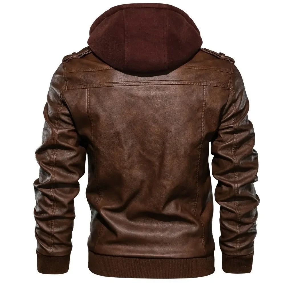 Isaac™ | Chamarra de Invierno de Cuero