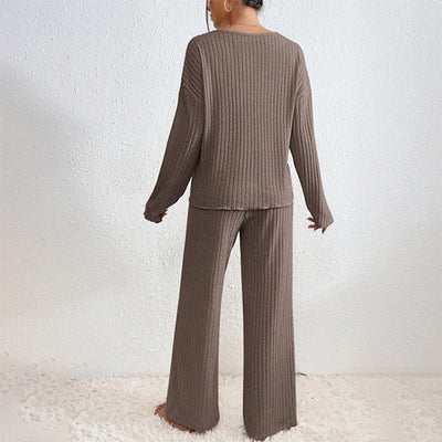 Kathy™ | Conjunto de 2 piezas tejido a mano