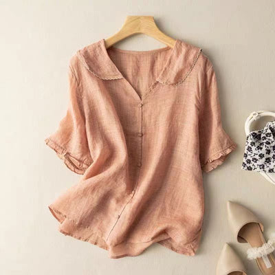 Adele™ | Blusa elegante y fresca de lino