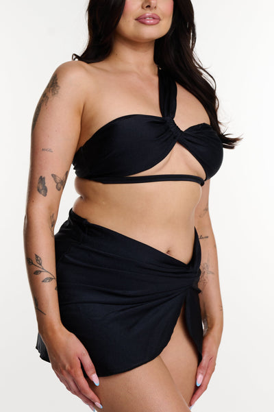 Clara™ | Bikini Rocha con Sarong