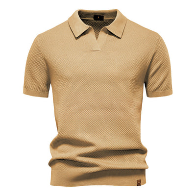 Ulrich™ | Polo Texturizado de Estilo Clásico