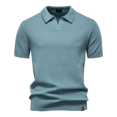Ulrich™ | Polo Texturizado de Estilo Clásico